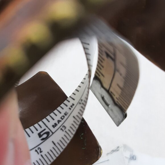 Rustic Copper Mixed Metal Rope Cuff Bracelet - Picture 11 of 11